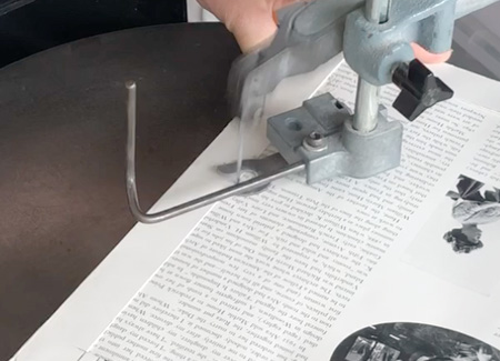 Cutting down the first side