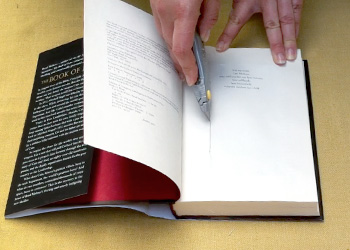 Cutting one side of the cover-up sheet