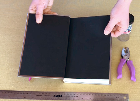 The front endpaper