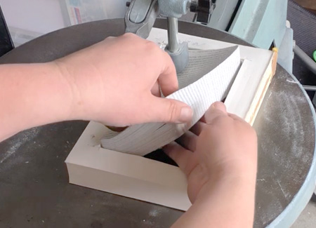 Pulling out the cut pages