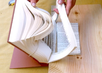 Finishing the hand cuts